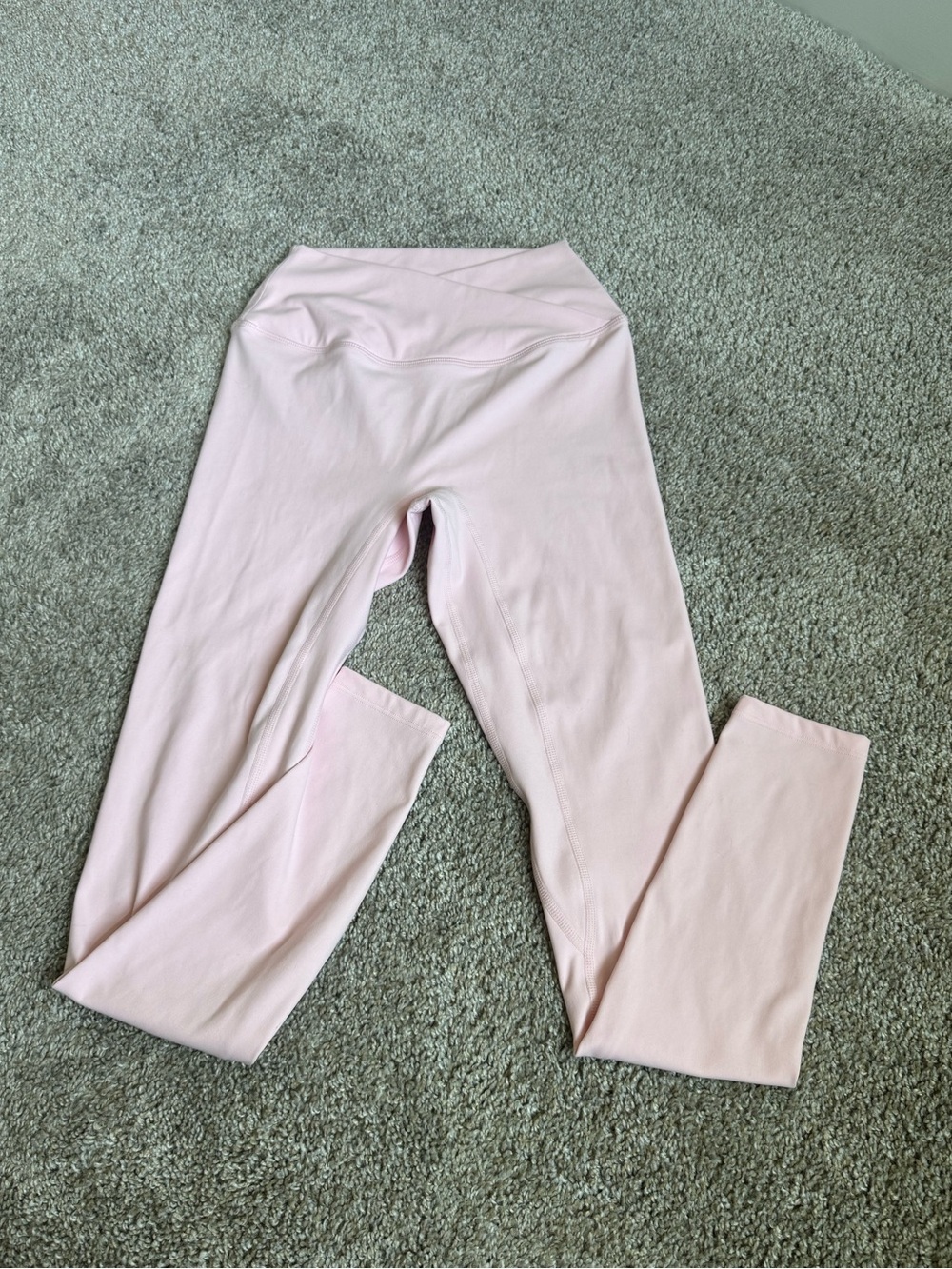 CSB Fade Leggings, Blossom Pink Color, Crossover Waist, Small